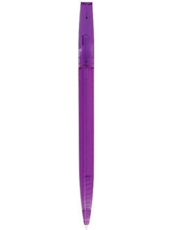 LIVARDAS LONDON ΣΤΥΛΟ πλαστικό με μπλέ μελάνι PURPLE