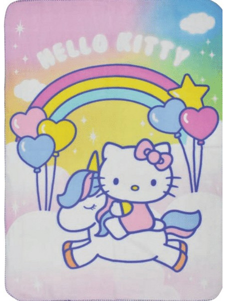 Κουβέρτα φλις stamion HELLO KITTY 100X140cm ΗΚ07209