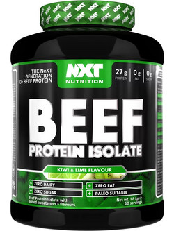 NXT Nutrition Beef Protein Isolate Kiwi & Lime Twist Πρωτεΐνη Γράμμωσης 1.8kg
