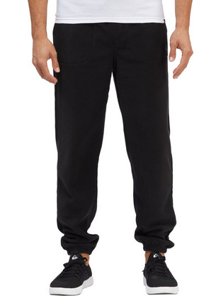 Quiksilver Essentials Polar Ανδρικό Παντελόνι Φόρμας με Λάστιχο Μαύρο EQYFB03249-KVJ0
