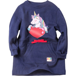 Abo Unicorn21 Παιδικό Φόρεμα Navy Μπλε 325207-07