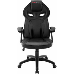 Mars Gaming Καρέκλα Gaming Δερματίνης Μαύρη MGC118BK