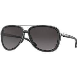 Oakley OO4129 17 Γυναικεία Γυαλιά Ηλίου Aviator Κοκάλινα Μαύρα με Μαύρο Degradee Φακό