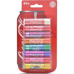 Lip Smacker Coca-Cola Party Pack Lip Balm με Χρώμα 8τμχ