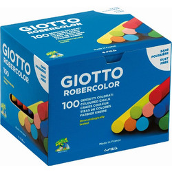 Κιμωλίες Giotto Πολύχρωμες σε Κουτί 100 τεμάχια