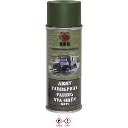 MFH Army Spray Paint 400ml - NVA Green Mat