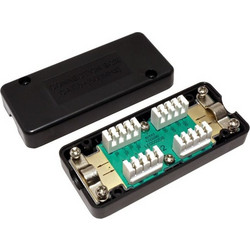 Value Cat.6a UTP LSA Junction Box Black 21.99.3048-25