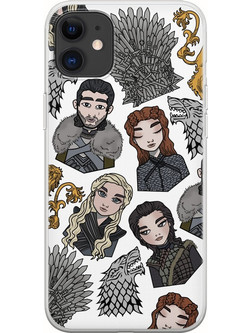 Θήκη Game Of Thrones iPhone 11 Flexible TPU (Διάφανη Σιλικόνη)
