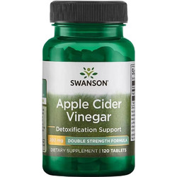 Swanson Apple Cider Vinegar 200mg 120 Ταμπλέτες