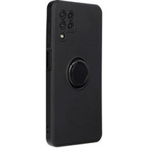 Forcell Ring Holder Back Cover Black (Samsung Galaxy A22)