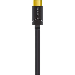 Crystal Audio Καλώδιο HDMI 1.4 HDMI Male to HDMI Male 1.5m Black