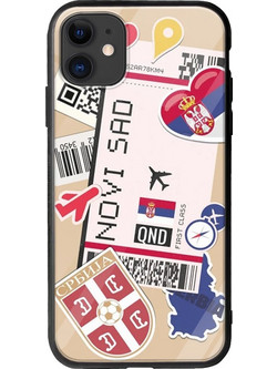 Θήκη Ticket To Novi Sad iPhone 11 Groove TPU (Tempered Glass και TPU)