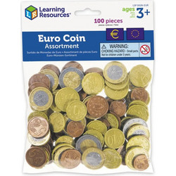 Learning Resources Play Euro Coin Set