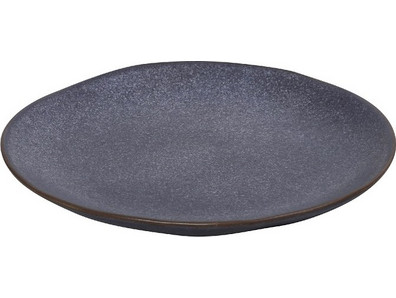 Espiel Πιάτα Ρηχά Κεραμικά Etna Grey 20cm 4τμχ FRL101K4