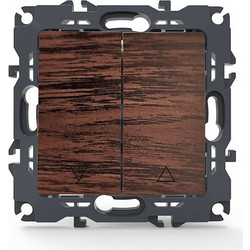 PRIME ΔΙΑΚΟΠΤΗΣ ΡΟΛΛΩΝ ΜΕ ΚΛΙΠ 1-1P 10AX 250VAC IP20 ΞΥΛΟ - 1000110606