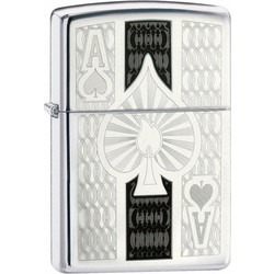 Αναπτήρας Zippo Intricate Spade Ace of Spades ANZ033SA