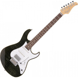 Cort G-280 Select Ηλεκτρική Κιθάρα ST Style με HSS Μαγνήτες και Ταστιέρα Rosewood Transparent Black