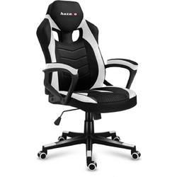 Huzaro Force 2.5 Καρέκλα Gaming Δερματίνης Μαύρη Λευκή
