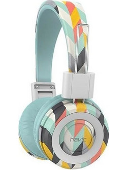 Havit H2238D Ενσύρματα & Ασύρματα Bluetooth Ακουστικά On Ear Γαλάζια