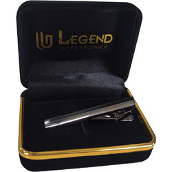 Legend - LGTC-Τ049 - Tie Clip - Silver - Αξεσουάρ Κλιπ Γραβάτας - gray melange