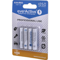 everActive Professional Line AAA 1050mAh 4τμχ
