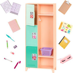 Our Generation Deluxe Σετ School Locker BD37913Z