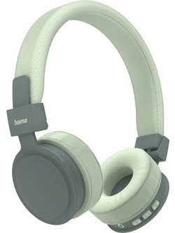 Hama Freedom Lit Ασύρματα Bluetooth Ακουστικά On Ear Πράσινα