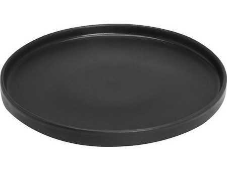 Espiel Πιάτα Ρηχά Πορσελάνης Terra Matt Black 26cm 6τμχ TLM131K6