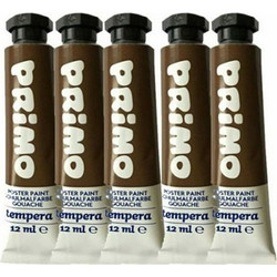 Τέμπερα σωληνάριο 1τμχ Primo 12ml καφέ burnit umber cmp (440TRA740)