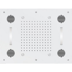 Ορθογώνια Κεφαλή Ντουζ Λευκή 63x48cm Almar E044211-300