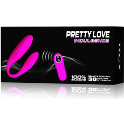 Pretty Love Indulgence Κλειτοριδικός Δονητής Δονητής Bullet για Ζευγάρια με Τηλεχειριστήριο Μωβ