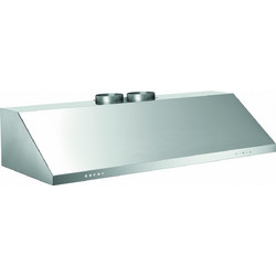 Bertazzoni KU120PRO2XA Απορροφητήρας Καμινάδα-Τζάκι 90cm με 2 Μοτέρ Inox