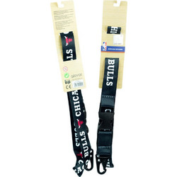 NBA ΜΠΡΕΛΟΚ LONG LANYARD 558-51516-BULLS Μαύρο