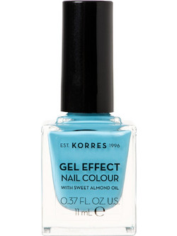 Korres Gel Effect 81 Oceanid Gloss Βερνίκι Νυχιών Μακράς Διαρκείας 11ml