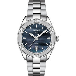 Tissot PR100 Γυναικείο Ρολόι με Ασημί Μεταλλικό Μπρασελέ T101.910.11.121.00