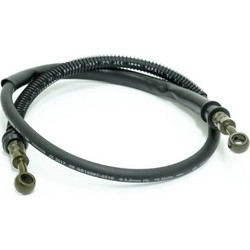 ΣΩΛΗΝΑΚΙ ΦΡΕΝΟΥ - ΜΑΡΚΟΥΤΣΙ ΜΠΡΟΣΤΑ KEEWAY LOGIK 125i & 150i 17' (EURO 4) ΓΝΗΣΙΟ