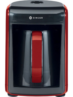 Singer Meraki Charisma Μηχανή Ελληνικού Καφέ 535W 300ml Μαύρη