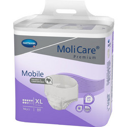Hartmann MoliCare Premium Mobile XLarge Πάνες Βρακάκι Ακράτειας 8 Σταγόνες 14τμχ