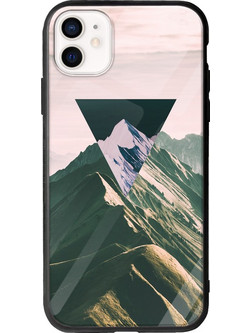 Θήκη Mountains iPhone 12 mini Groove TPU (Tempered Glass και TPU)