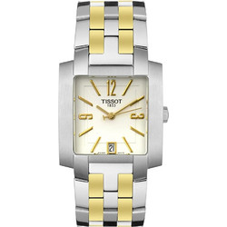 Tissot TXL Ανδρικό Ρολόι με Ασημί Χρυσό Μεταλλικό Μπρασελέ T60258132