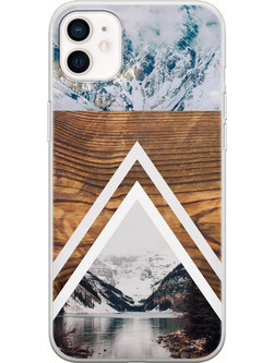 Θήκη Snow View iPhone 12 mini Flexible TPU (Διάφανη Σιλικόνη)