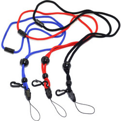 Λουράκι Λαιμού Strap Βαμβακερό Μαυρο Χρώμα