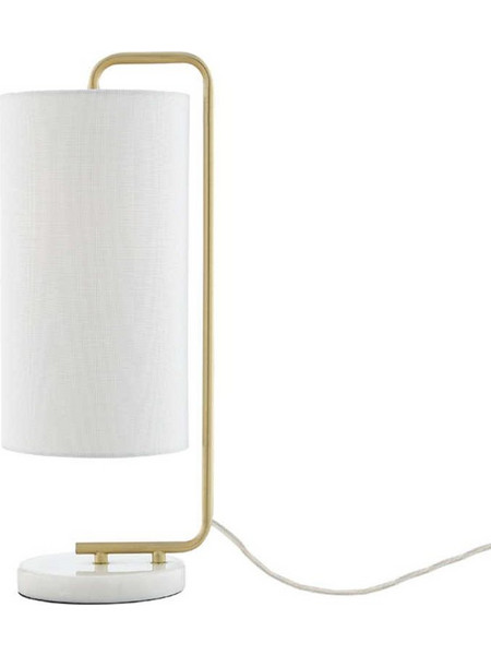Aca ML121811T Πορτατίφ Ε27 Λευκό Φ18xΥ51cm
