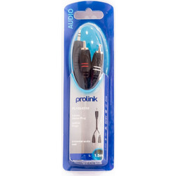 PROLINK PL-103 3,5mm JACK STER. ΑΡΣ. - 2 RCA ΑΡΣ. ΚΑΛΩΔΙΟ 1.5μ
