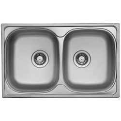Macart New Economy N-200 Ένθετος Νεροχύτης Inox Σαγρέ