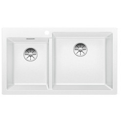 Blanco Pleon 9 Ένθετος Νεροχύτης Γρανίτη White 523061 86x50cm