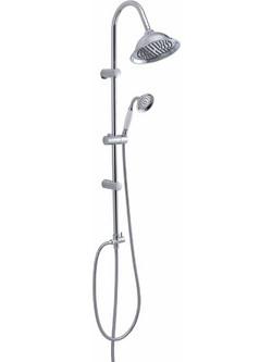 Στήλη Ντους 104cm Χρωμέ με Τηλέφωνο Gedy Liberty 00 GYSC10600