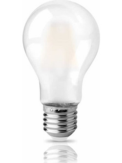 Λάμπα Led E27 A60 9W FILAMENT 2800K Frost θερμό FOS ME 44-05038