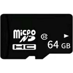 microSDHC 64GB Class 10 + Adapter