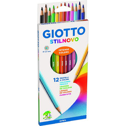 Giotto Stilnovo Intense Colors Ξυλομπογιές Σετ 12τμχ